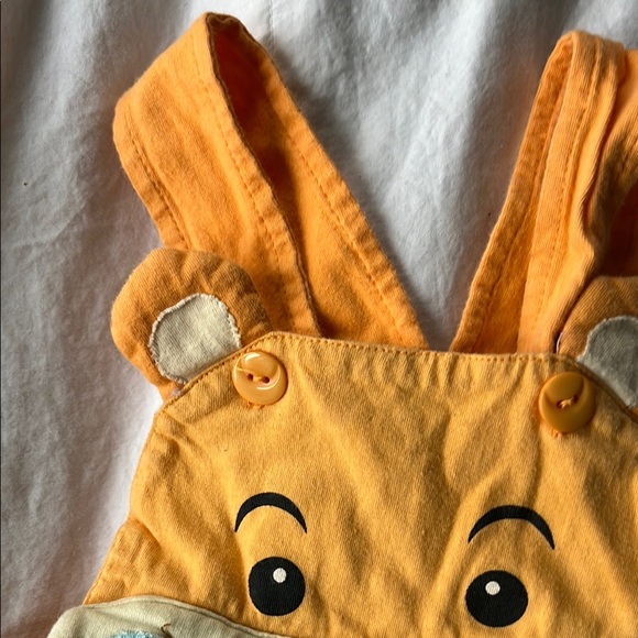 Orange Hippo Baby Romper - Picture 2 of 4